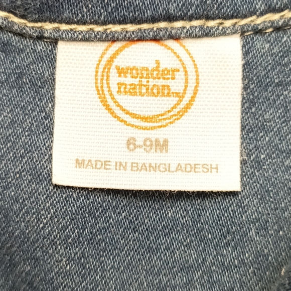 Jean Jacket with Ruffles - Picture 6 of 8